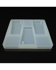 Anahtarlık Ve Küpe Kolye Reçine Epoksi Kalıp -Kod:366