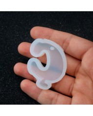 Reçine Epoksi Harf Kalıp - Ç