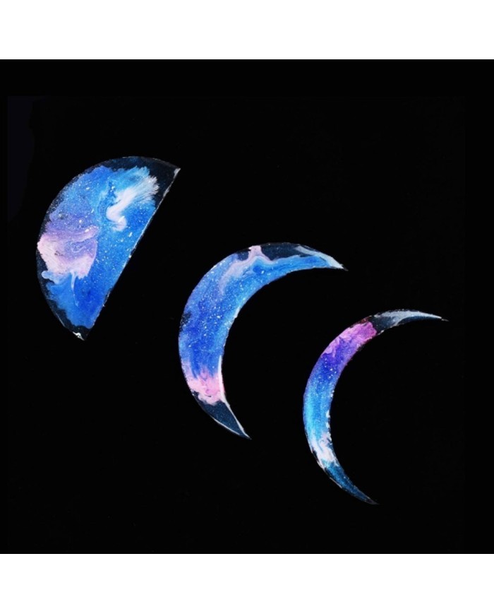 Ay Kalıp seti -Reçine Epoksi ve Beton Kalıbı -Kod:356