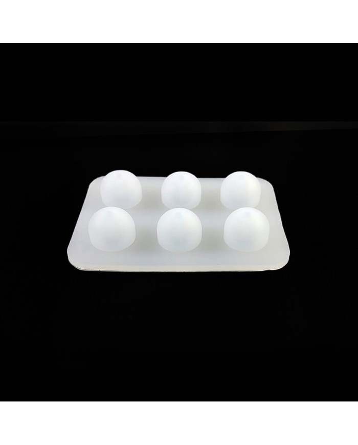 8 mm Reçine Epoksi Boncuk Silikon Kalıp - Yuvarlak -Kod:300