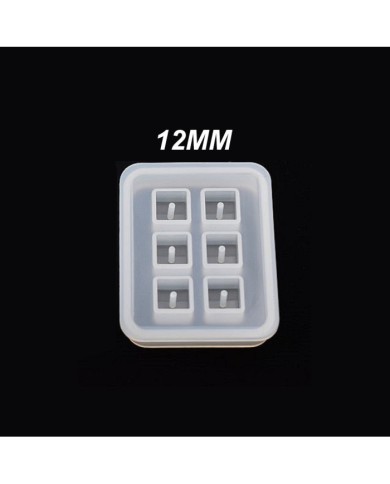 Boncuk Reçine Epoksi Kalıp - Kare - 12 mm -Kod:164