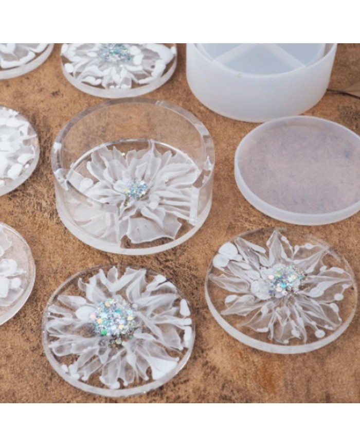 Bardak Altı Standı Epoksi Silikon Kalıp - Kod:321