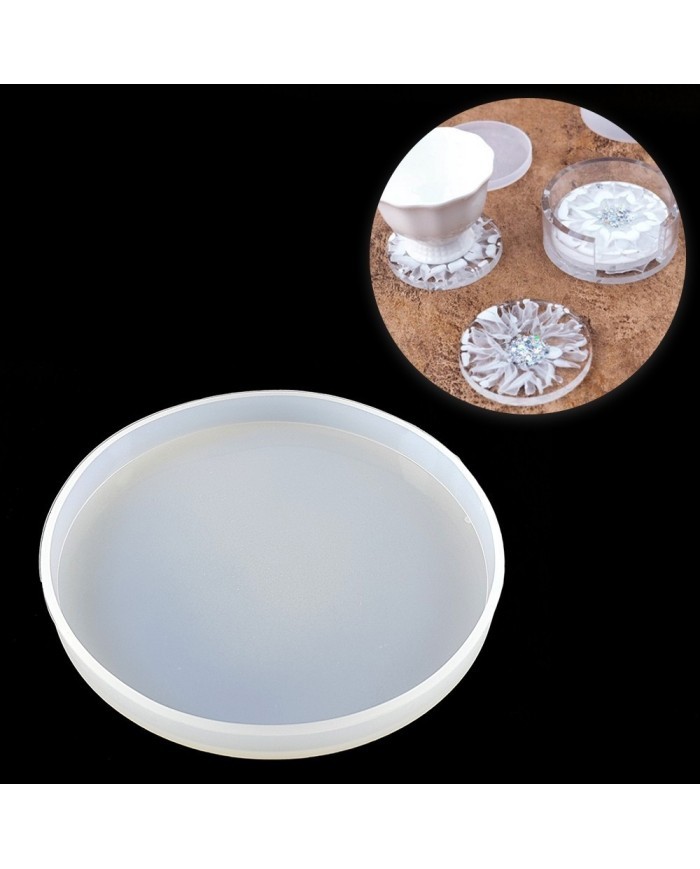 Çay Bahane Bardak Altı- Epoksi ve Beton Kalıbı  -Kod:322