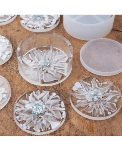 Çay Bahane Bardak Altı- Epoksi ve Beton Kalıbı  -Kod:322