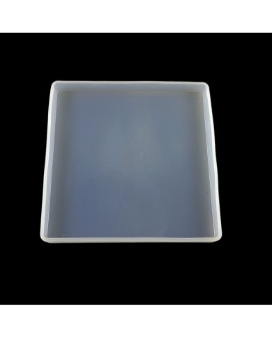 Kare Bardak Altı Dört dörtlük - Epoksi ve Beton Kalıbı-Kod:323