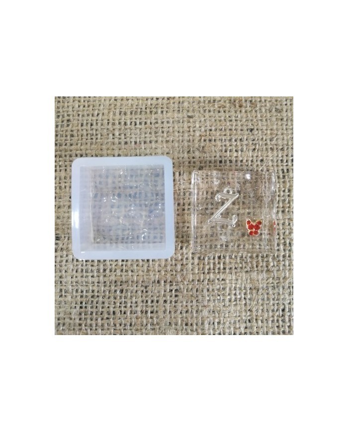 Kolye Reçine Epoksi Kalıp Dörtgen -Kod:75