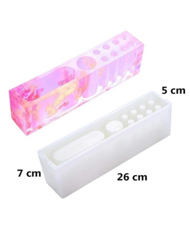 Epoksi reçine Kalemlik ve Beton Kalıbı B -Kod:905