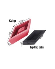 Silikon Beton Saksı Baklava Kalıbı