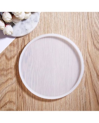 Yuvarlak Bardak Altı Reçine Epoksi Silikon Kalıp - 12,5 x 12,5 cm x 8.5 mm-Kod:1016