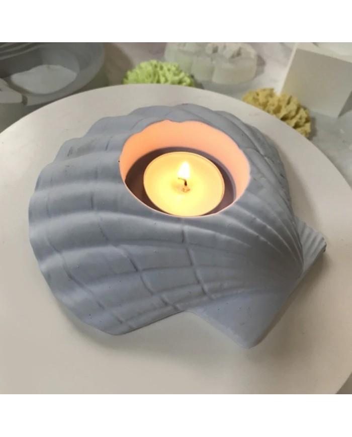 İstiridye Taş Saksı Sedef Kalıbı