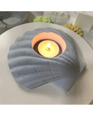 İstiridye Taş Saksı Sedef Kalıbı