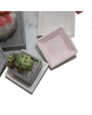 Saksı Beton Kalıbı - Kare