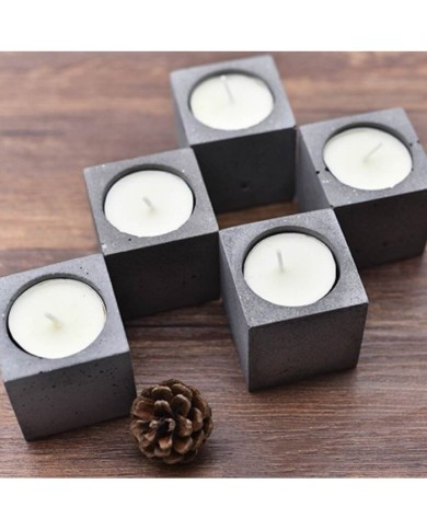 Mum ve Saksı Beton Kalıbı - Kare Tilayt