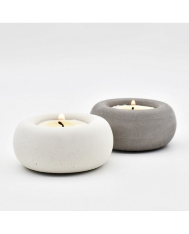 Yuvarlak Tealight Mumluk Silikon Kalıbı