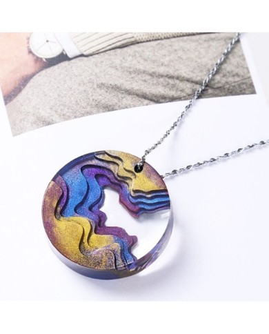 Kolye Reçine Epoksi Kalıbı - Yuvarlak -Kod:923