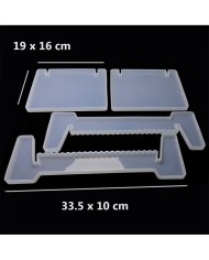 Kitaplik Reçine Epoksi ve Beton Kalıbı -Kod:903