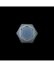 Altıgen saksı - Reçine Epoksi, Mum ve Beton Kalıbı -Kod:948