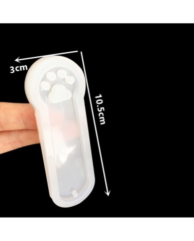 Kitap Ayracı Reçine Epoksi Kalıbı - Kedi Patisi-Kod:931