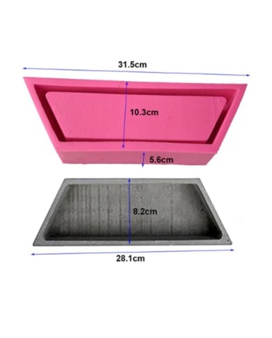 Beton Dekoratif Saksı Kalıbı