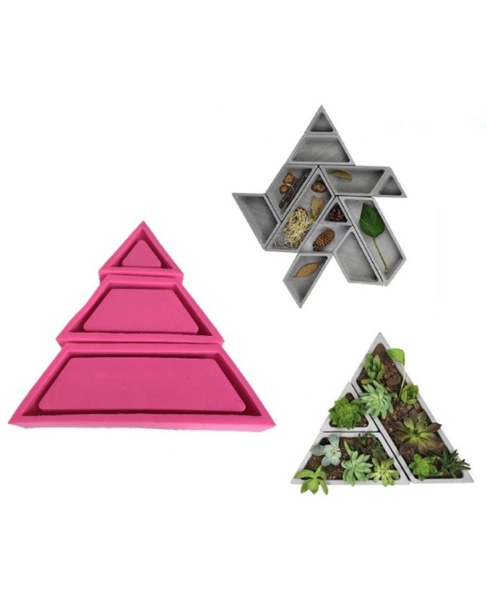 Beton Saksı ve Dekoratif Kalıbı Seti