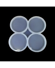Dörtlü Yuvarlak Magnet Reçine Epoksi Kalıbı - ÇM3