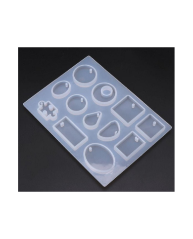 EPOKSİ REÇİNE ÇOKLU TAKI SİLİKON KALIP - 218