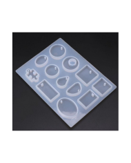 EPOKSİ REÇİNE ÇOKLU TAKI SİLİKON KALIP - 218
