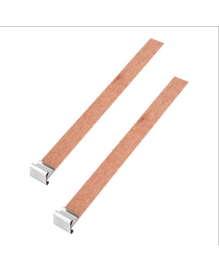 Ahşap Fitil -Ahşap Mum Fitili 25 Adet