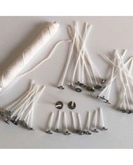 Mum Fitil Ayağı ve Kopçası - Çıt Çıt 500 Adet