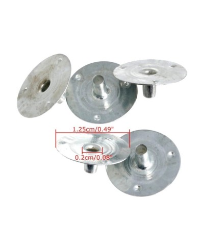 Mum Fitil Ayağı ve Kopçası - Çıt Çıt 1000 Adet