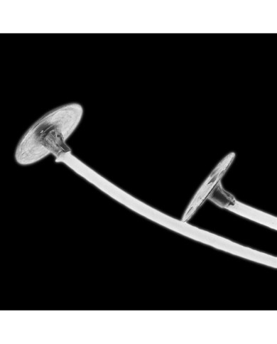 Mum Fitili Hazır Kopçalı 8 cm - 100  Adet