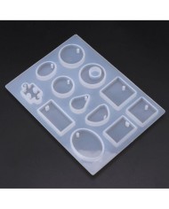 EPOKSİ REÇİNE ÇOKLU TAKI SİLİKON KALIP - 218
