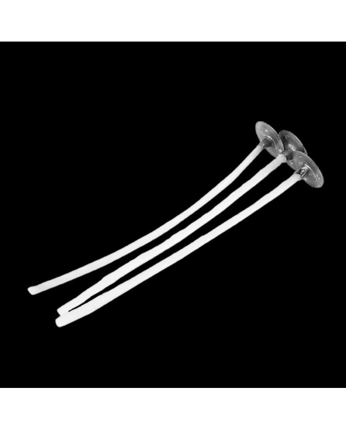 Mum Fitili Hazır Kopçalı 8 cm - 100  Adet