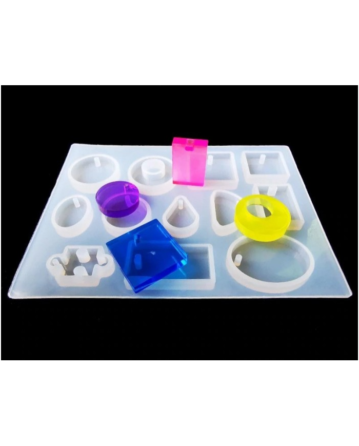 EPOKSİ REÇİNE ÇOKLU TAKI SİLİKON KALIP - 218