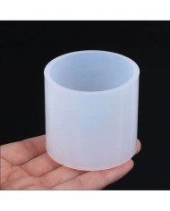 5x5 Silindir Epoksi , Beton ve Mum Silikon Kalıbı -Kod:947