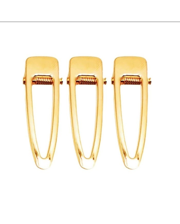 Gold Saç Tokası - 10'lu Set