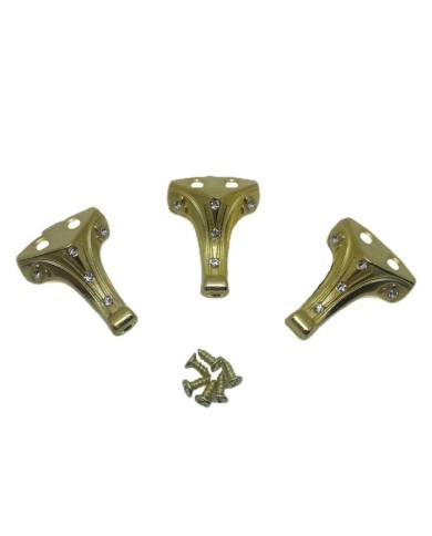 Epoksi Tepsi Tesbih Kutusu Ayakları - Gold