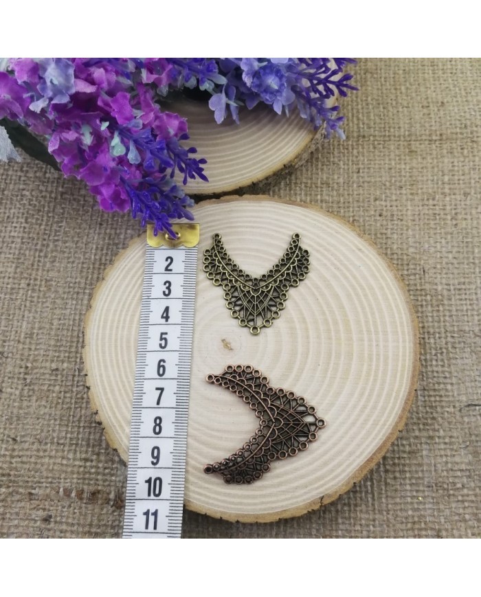 Kolye Ucu - Şekilli Eskitme