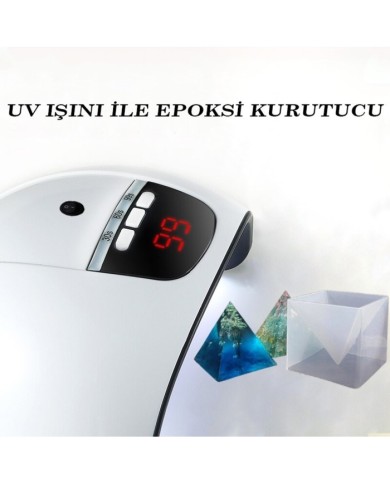 Epoksi Reçine Kurutucu - Beyaz Renk - 54W