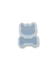 Kedi & Kemik -Hello kitty Reçine Epoksi Kalıp- H4