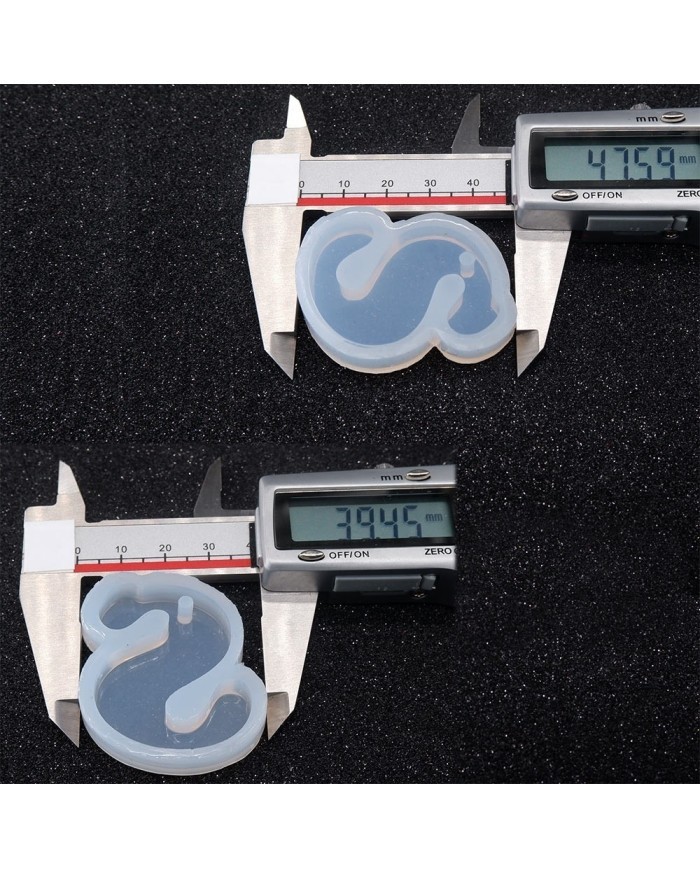 Reçine Epoksi Harf Kalıp - S