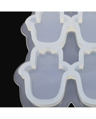 Reçine silikon Kalıbı - Fatma eli Dörtlü- DK4