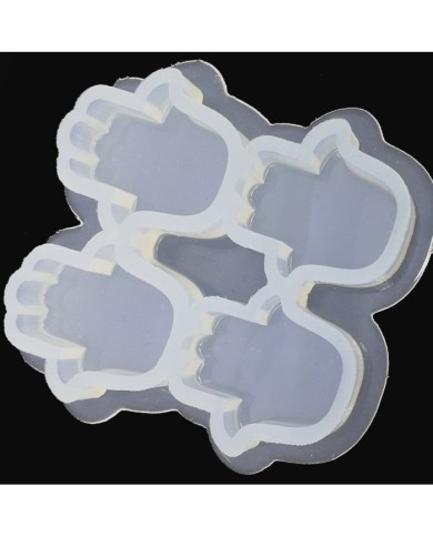 Reçine silikon Kalıbı - Fatma eli Dörtlü- DK4