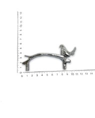 Epoksi Tepsi Kulbu Gümüş Dal Model - 1 Adet