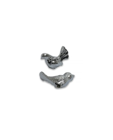 Epoksi Tepsi Kulp Başlığı Kuş Gümüş Model Bir Çift