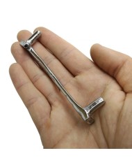 Çift Epoksi Tepsi Kulbu Gümüş Model