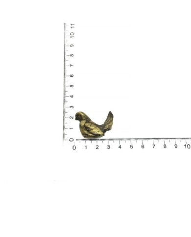 Epoksi Tepsi Kulbu Başlığı Bakır Kuş Model Bir Çift