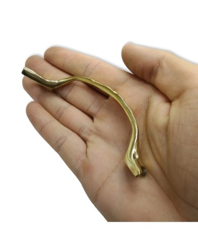 Çift Epoksi Tepsi Kulbu   Gold Düz Model