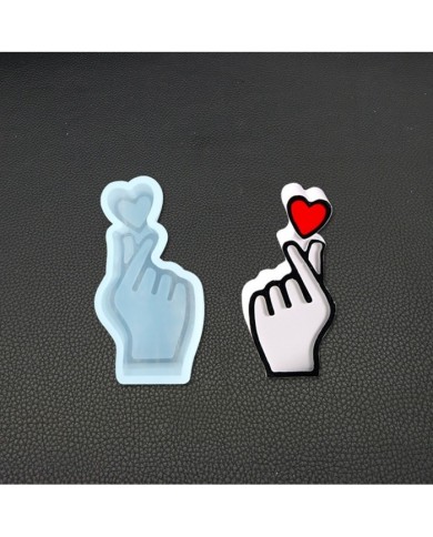 Kalp EL Reçine Epoksi Kalıp -Kod:967