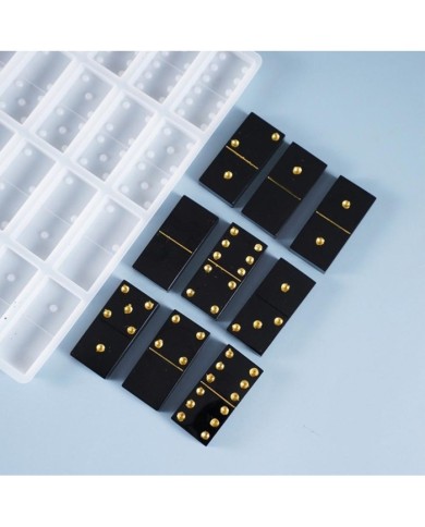 Pai Gow Oyunu Domino Reçine Epoksi Kalıp -Kod:956